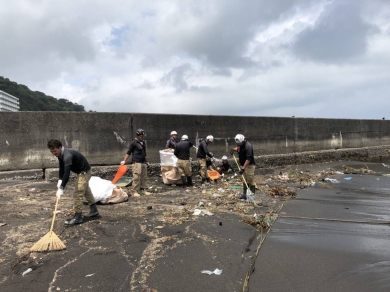 平成30年 台風災害(オレンジビーチ)