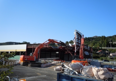 旧セイジョー解体工事